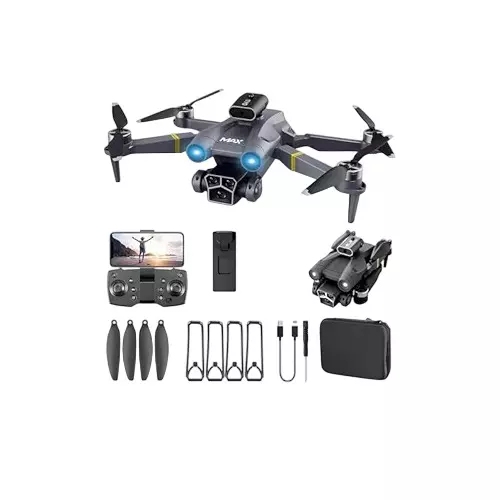 Flycast Y3 Max Drone With Dual 4K HD Camera (Front + Bottom) and Upto 100 m Control Range