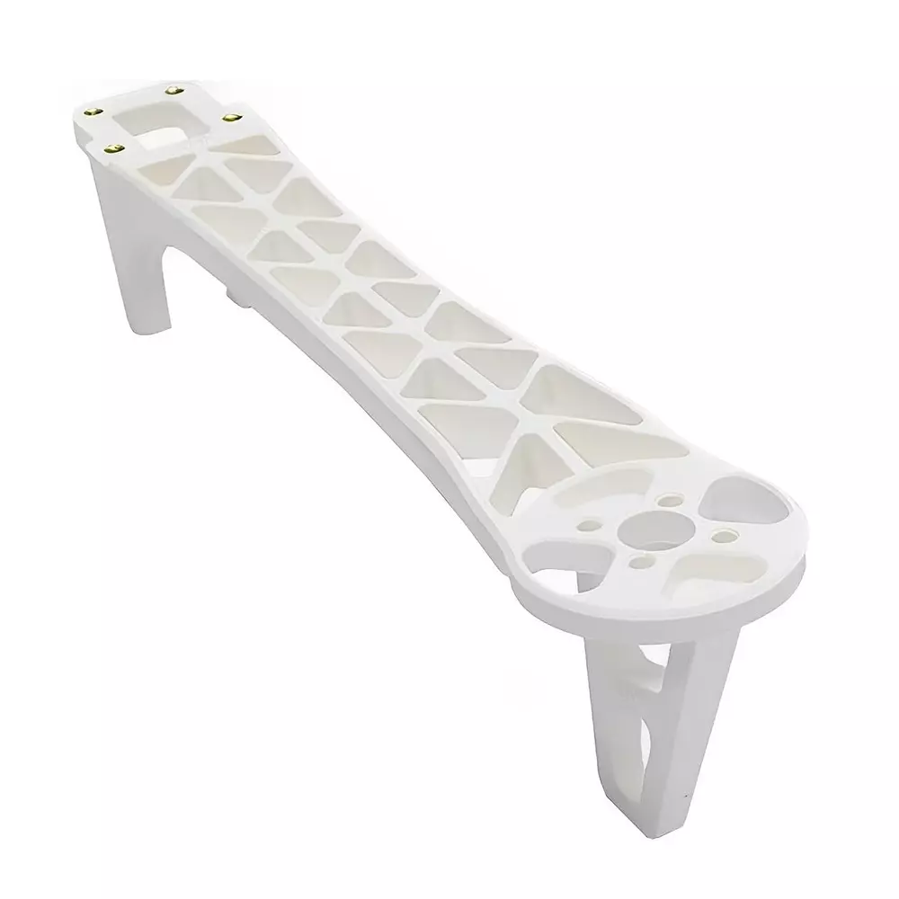 invento-replacement-leg-arm-nylon-plastic-white-220-mm-length-3-mm-motor-mounting-hole-daimeter-isc-080-wa6-pack-of-12-pcs