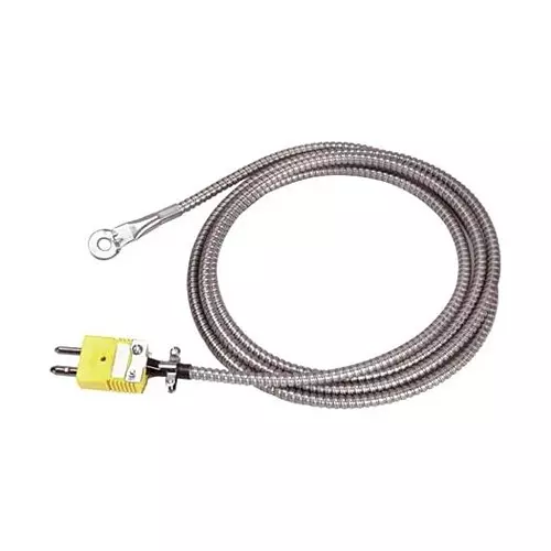 Omega Heavy-Duty Thermocouple, J Type, 1.8M, WTJ-HD-72-S.