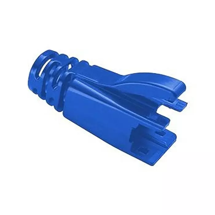 STEWART CONNECTOR STRAIN RELIEF BOOT, THERMOPLASTIC, BLU, 450-015