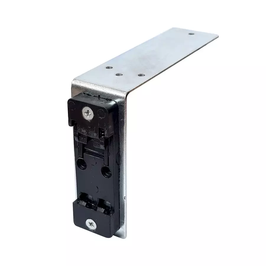 TNI DIN Rail Clamp L Shape Metal Body Compatible for LRS-60, LRS-120, LRS-150 Switch Mode Power Supply, CL-01