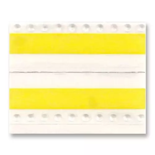 MULTICOMP PRO Patches DOUBLE SPLICE TAPE, 8MM, YELLOW, PK500, 029-1008 (Pack of 500)