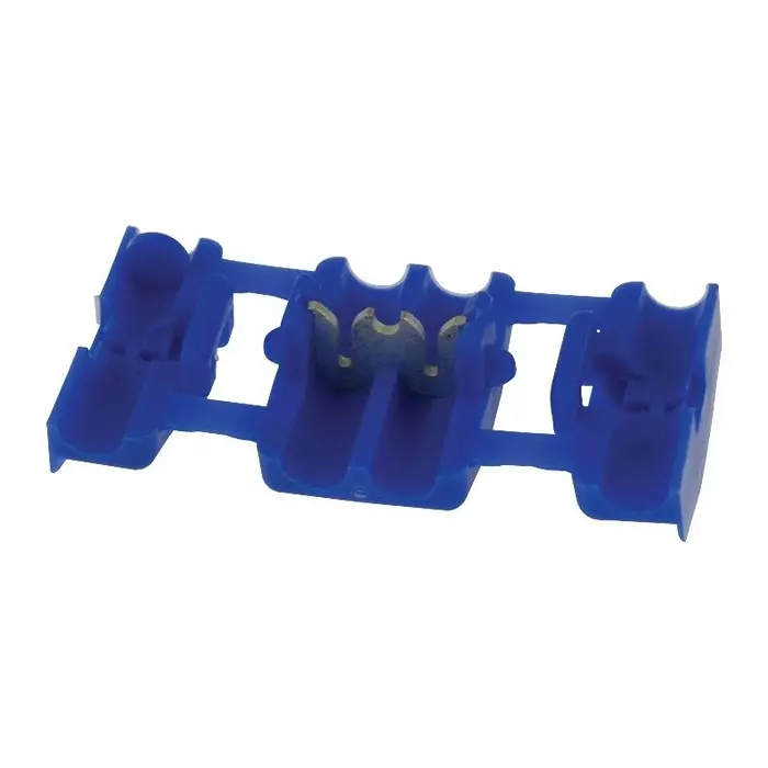 AMP - TE CONNECTIVITY TERMINAL, WIRE TAP SPLICE, 14AWG, BLUE, 53440-1