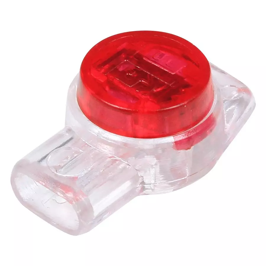IDEAL GEL CRIMP, UR-I IDC, 3 WIRE, RED, 100PK, 86-925 (Pack of 100)