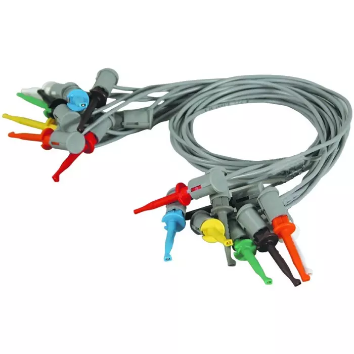 MULTICOMP PRO Test Lead Sets TEST LEAD SET, 500MM, 60V, 6A, PK8, 76-004A (Pack of 8)