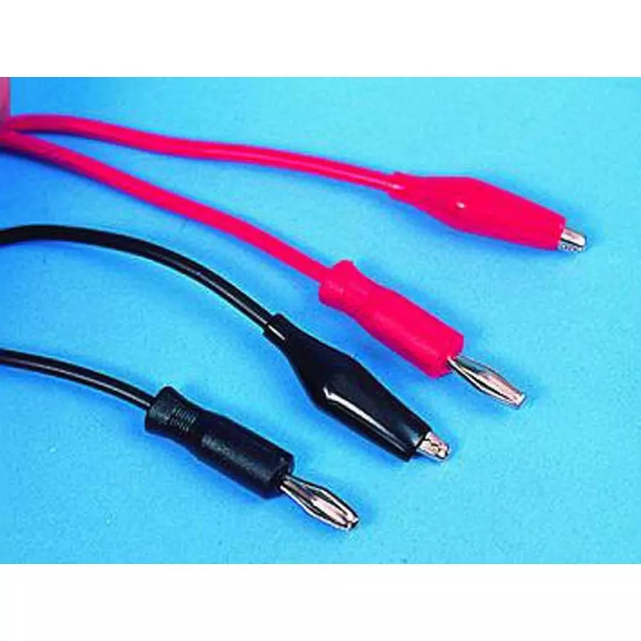 MULTICOMP PRO Test Lead Sets 4mm Plug-Croc Clip, JR9218