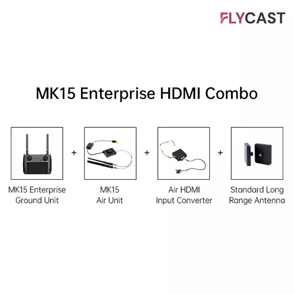 Flycast MK15 HDMI Combo With High-Precision Control, Compact Handheld Design