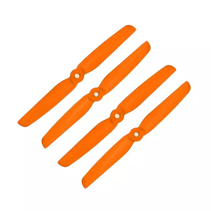 Orange HD Propellers 6030(6X3.0) Glass Fiber Nylon 2CW+2CCW-2pairs Orange