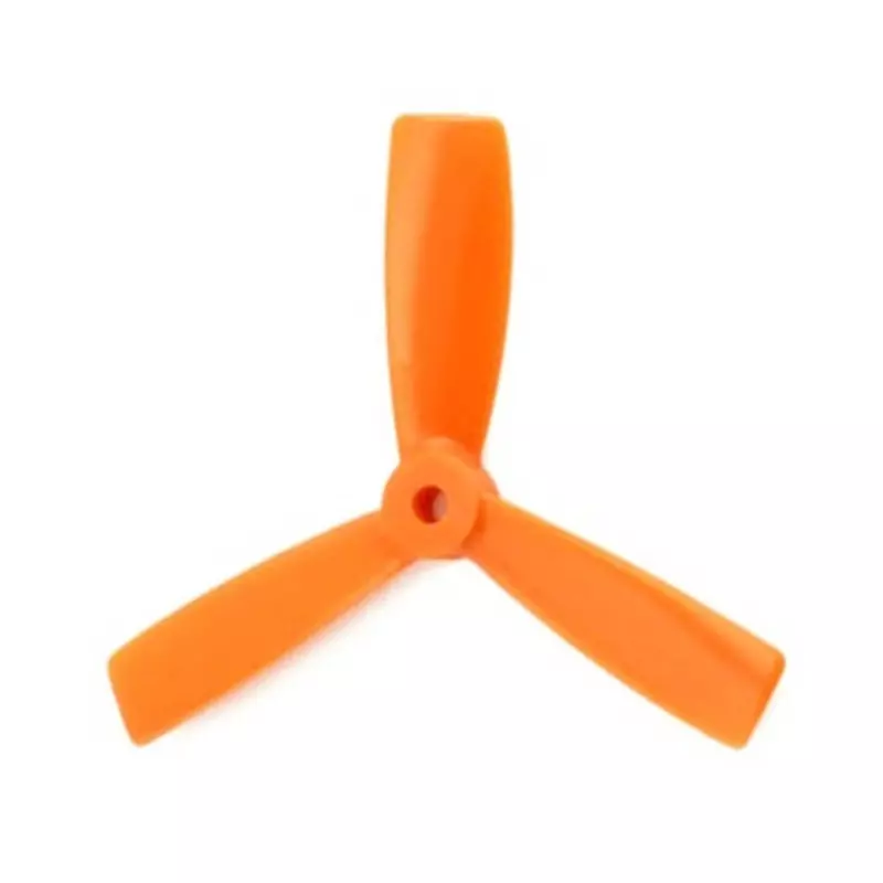 Orange HD Propellers 5045(5X4.5) Tri Blade Bullnose Polycarbonate Orange 2CW+2CCW-2pairs