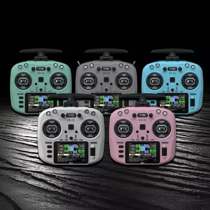 Flycast Jumper T15 Radio Transmitter With 1.3 inch (33 mm) Color Screen Display and EdgeTX / OpenTX Firmware