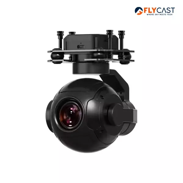 Flycast ZR10 Gimbal Camera With 4 Megapixel 2K (QHD) Resolution and 30X Hybrid Zoom