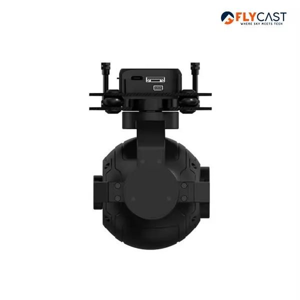 Flycast ZR10 Gimbal Camera With 4 Megapixel 2K (QHD) Resolution and 30X Hybrid Zoom