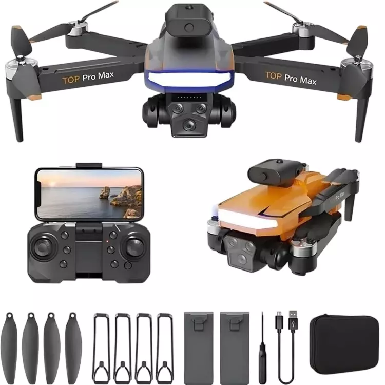 Flycast P18 Pro Drone With 720p HD Camera Resolution and Upto 80 m Control Range