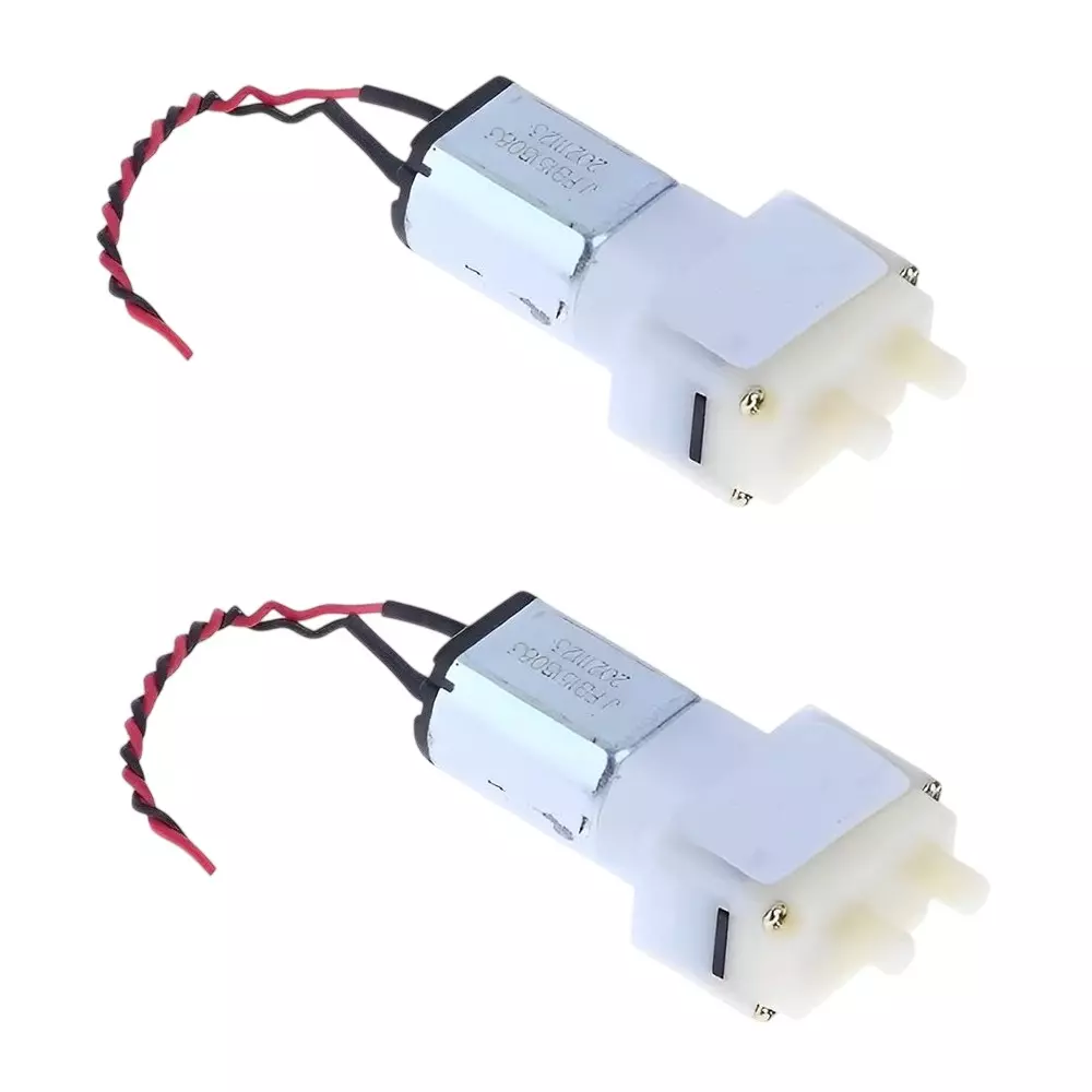 Invento Mini DC Pump 1.2 L/min Flow Rate DC 3-6 V Rated Voltage 0.28 A Working Current 50 KPa Pressure, ISC 1122-N1 (Pack of 2 Pcs)