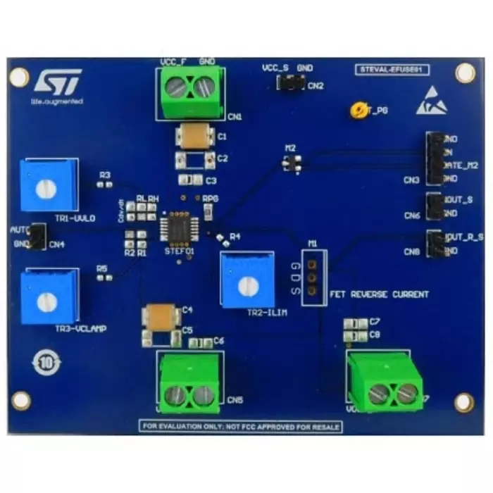 STMicroelectronics Fully Programmable Universal Electronic Fuse, STEVAL-EFUSE01