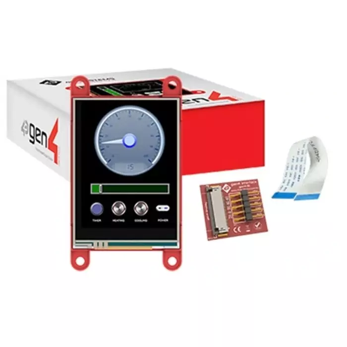 4D Systems gen4 Diablo 16 with 61.0 mm (2.4 inch) Resistive Touch Screen, gen4-uLCD-24PT-PI