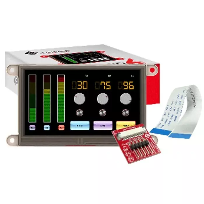 4D Systems gen4 Diablo 16 with 109.2 mm (4.3 inch) Resistive Touch Screen, gen4-uLCD-43DT-PI