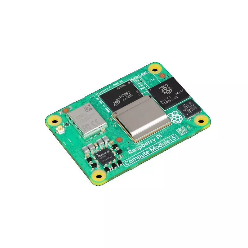 Raspberry-Pi Compute Module 5- 2Gb Ram, 16Gb E mmc, 2.4/5.0Ghz Wi-Fi Bluetooth 5.0 , Cm5102016