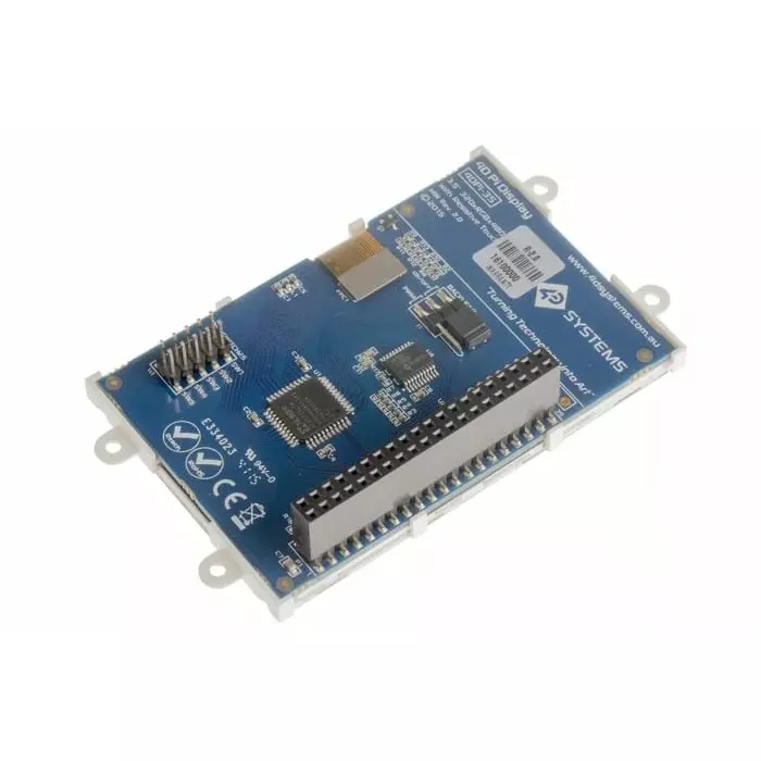 4D Systems 4DPI-35 MK2 Primary with 88.9 mm (3.5 inch) Resistive Touch Screen, 4DPI-35-II