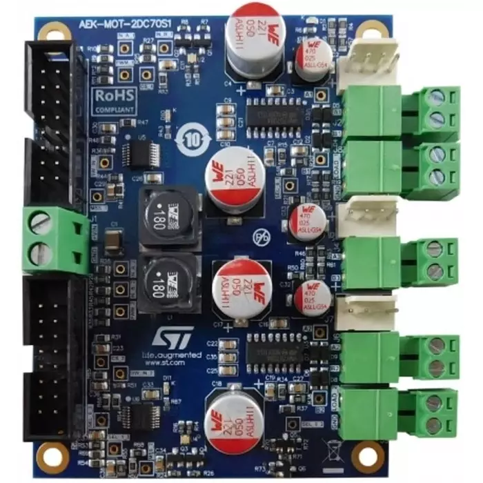 STMicroelectronics Automotive-Grade Dual DC Motor Driver Kit 15 A Current, AEK-MOT-2DC70S1