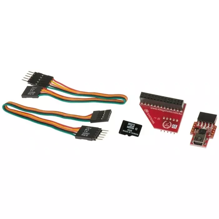 4D Systems PICASO 4DGL Starter Kit with 61.0 mm (2.4 inch) Resistive Touch Screen, SK-24PTU-PI
