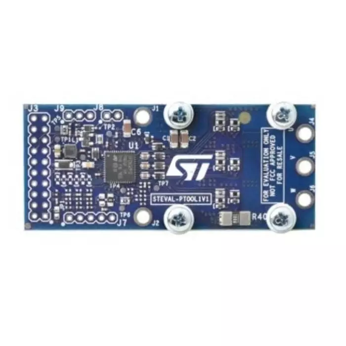 STMicroelectronics Reference Design Motor Board for Power Tools Driven by LV BLDC Motors Motor Controller, STEVAL-PTOOL1V1