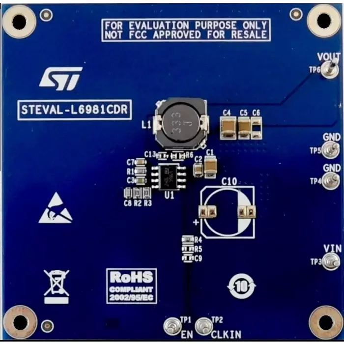 STMicroelectronics Evaluation Board for Power Tools, STEVAL-L6981CDR