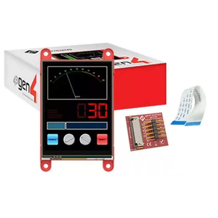 4D Systems gen4 Diablo 16 with 71.1 mm (2.8 inch) Resistive Touch Screen, gen4-uLCD-28PT-PI