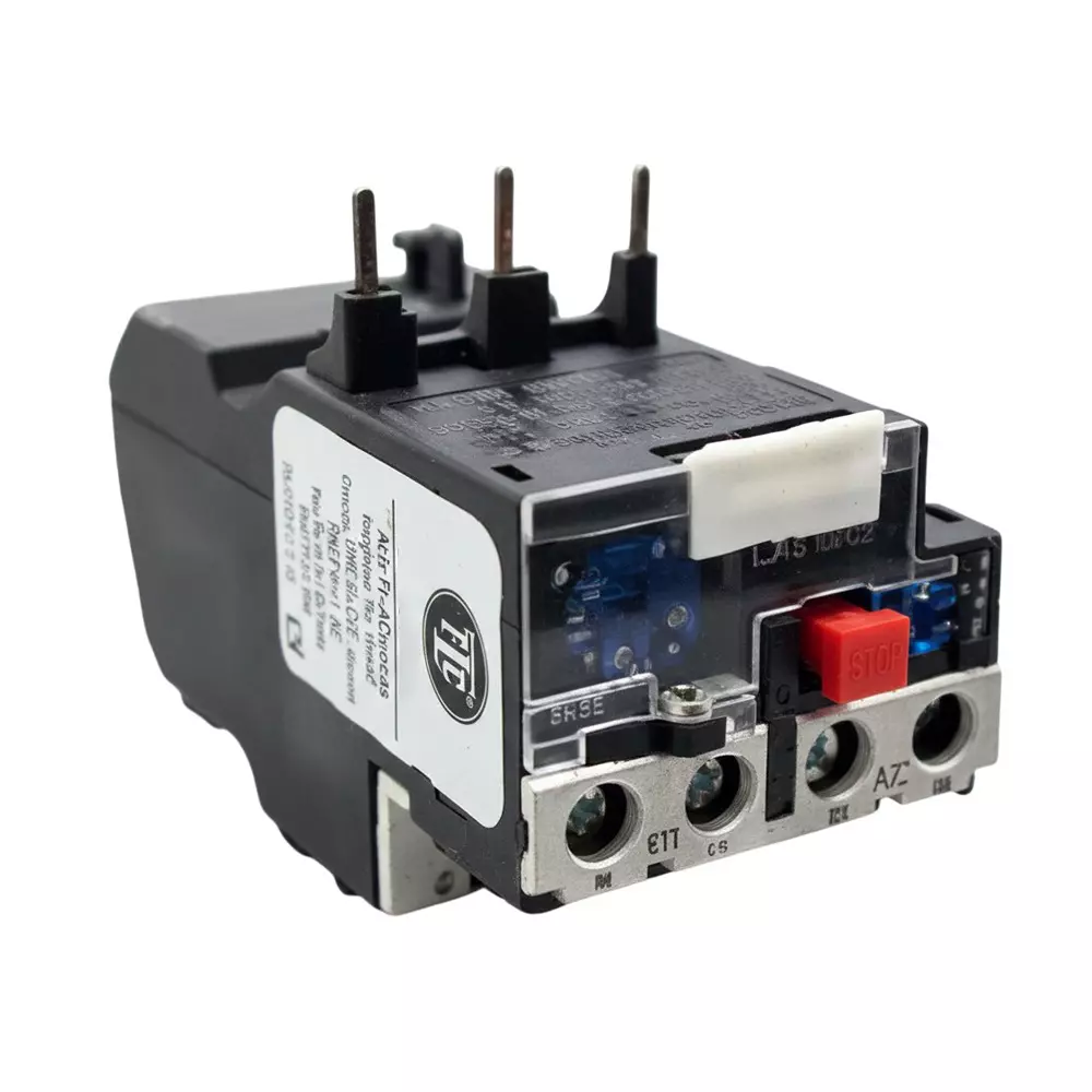 FTC Adjustable Contactor Relay 3 Phase Upto 18 A Current Grey, LR2-D13(12-18A)