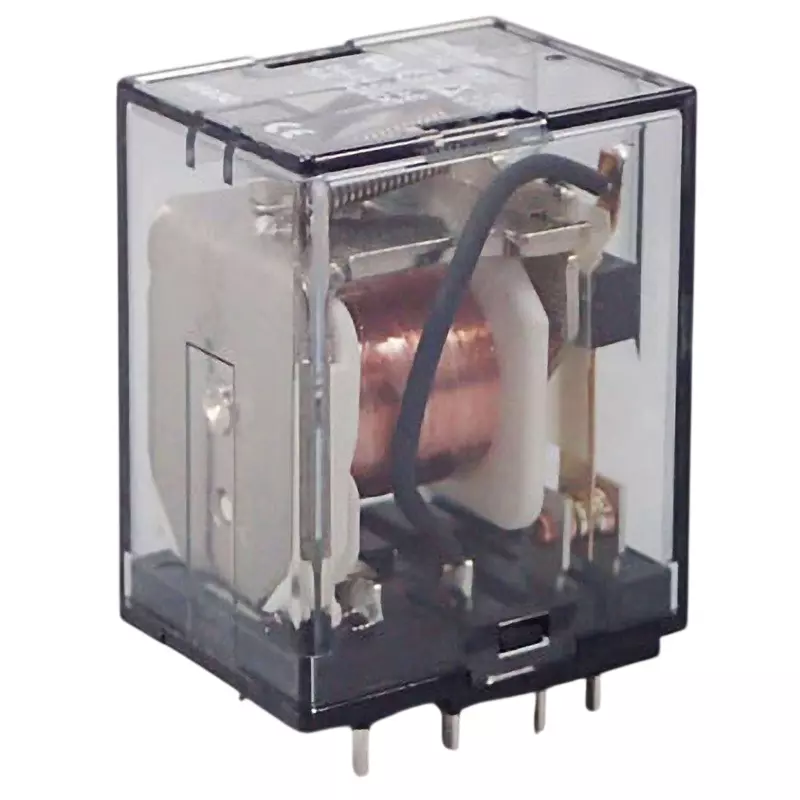 Fuji Electric Standard Type Mini Control Relay 2C Contact, HH52B AC48V