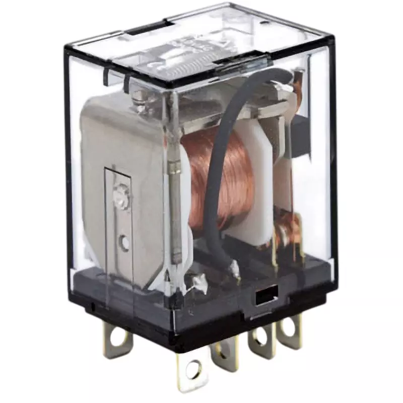 Fuji Electric Standard Type Power Relay 2C Contact, HH62P AC24V