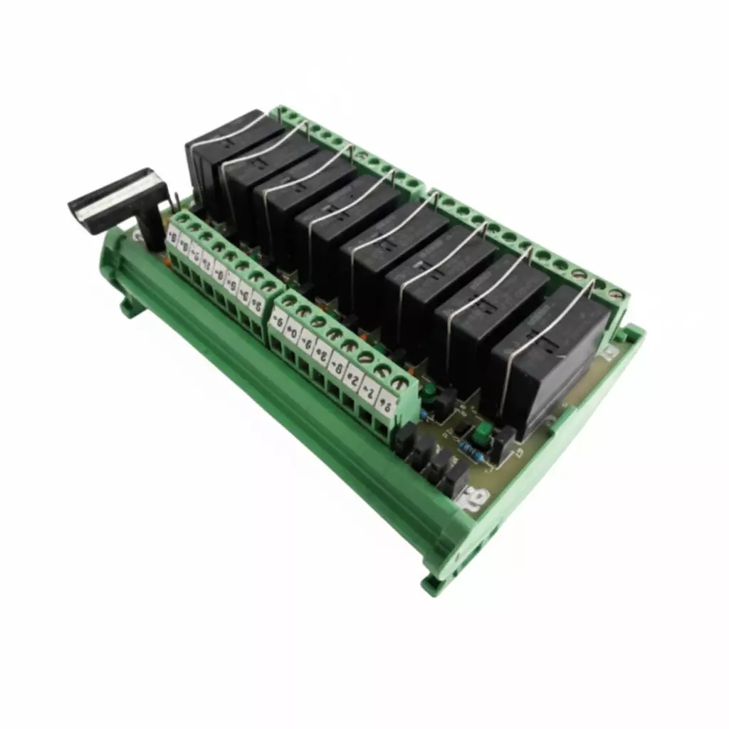 UL Group DC Relay Module with 1 C/O Contact, Size 134x90 mm and 24 V DC Operating Voltage, UL24D08-COB-V1