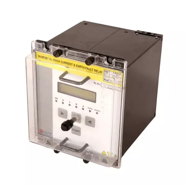 Prok DVs Numerical Over Current & Earth Fault Relay 3 O/C & 1 E/F Non-Draw Out Enclosure RS-485 Port, PNA442AR-ND