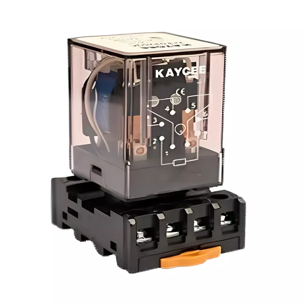 Kaycee General Purpose Relay KCF 5 Amp 2 Pole Contact Relay with DC Coil