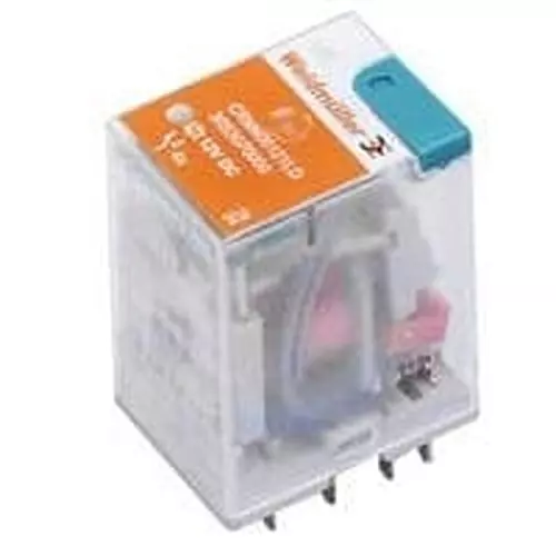 Weidmuller General Purpose Relay PCB Mount DPDT (2 Form C) 12 Amp, 3052730000