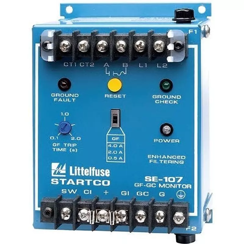 Littelfuse Ground-Fault Relay Chassis Mount 5 Amp 120 V AC, SE-107