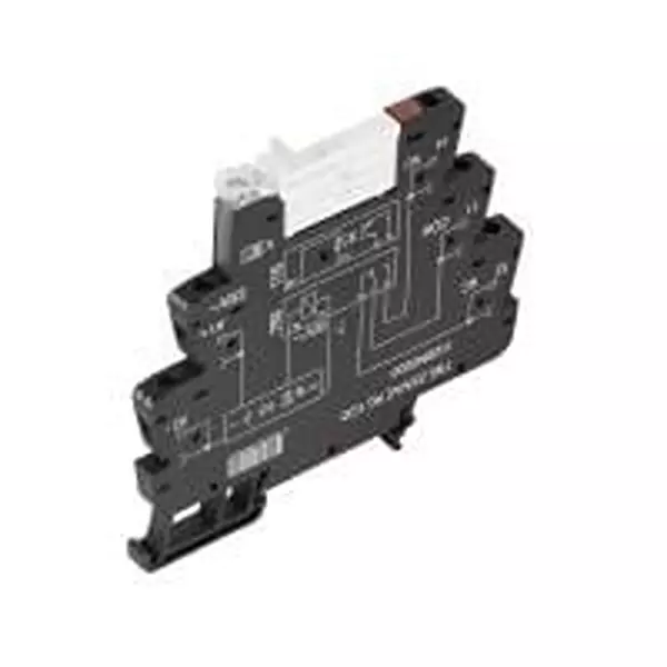 Weidmuller Electromechanical Relay DIN Rail Mount 1 Form C (SPDT-NO, NC) 6 Amp 250 V AC, 250 V DC, 1122840000