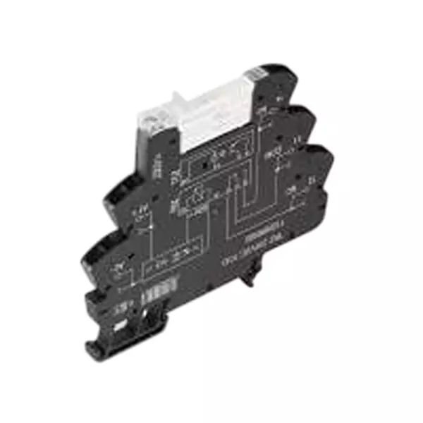 Weidmuller Electromechanical Relay DIN Rail Mount 1 Form C (SPDT-NO, NC) 6 Amp 250 V AC, 250 V DC, 1122890000