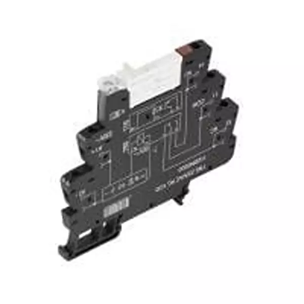 Weidmuller Electromechanical Relay DIN Rail Mount 1 Form C (SPDT-NO, NC) 6 Amp 250 V AC, 250 V DC, 1984590000