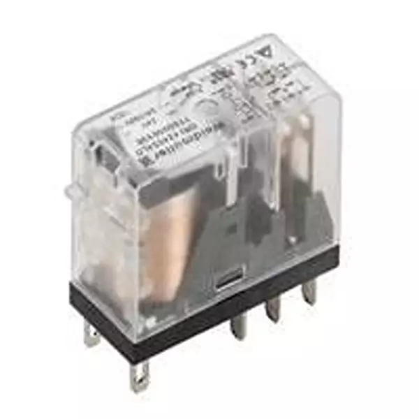 Weidmuller Pluggable Relay Panel Mount 2 Form C (DPDT-NO, NC) 5 Amp 250 V AC, 7760056336