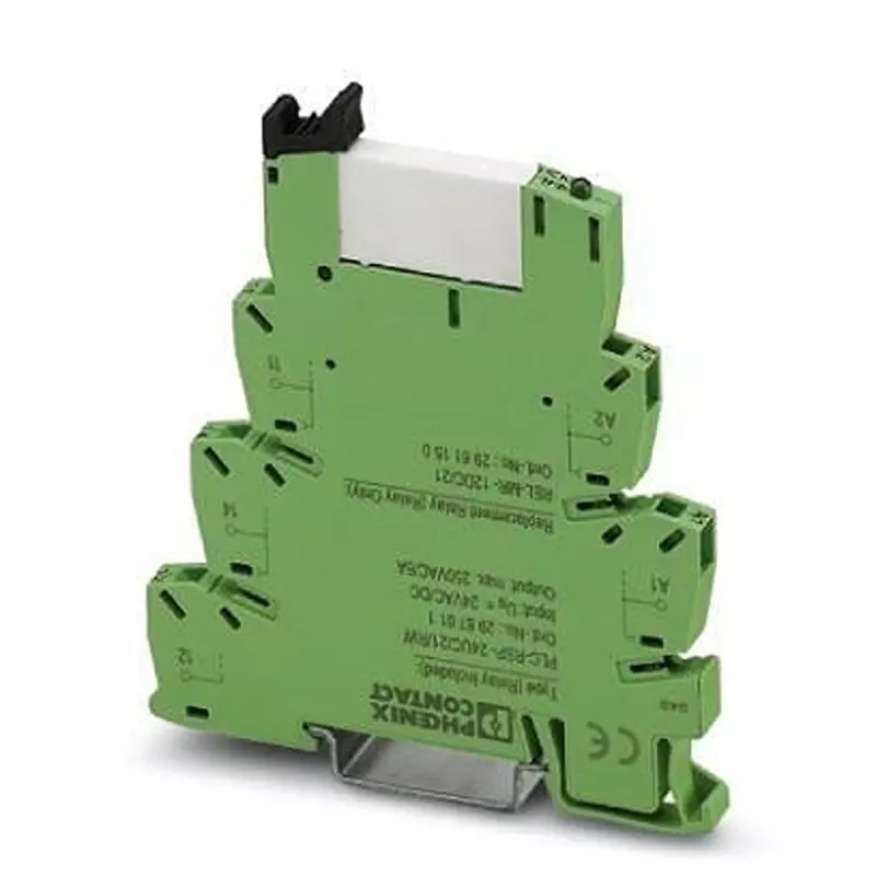 Phoenix Contact Relay Module DIN Rail Mount 1 Form C (SPDT-NO, NC) 6 Amp 250 V AC, 250 V DC, 2900319