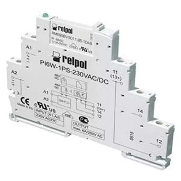 ALTECH Electromagnetic Relay SPST-NO 24 V DC, PIR6W-1PS-24VDC-R