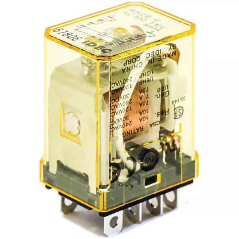 Buy IDEC Rh Type Power Relay Blade Terminal Type 2C Blade Terminal ...