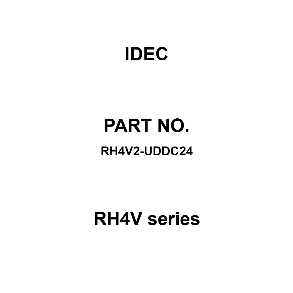 IDEC RH4V Series 4C Printed Circuit Board Terminal, RH4V2-UDDC24