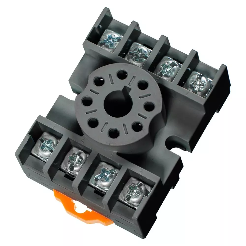 MULTICOMP PRO Relay Socket 15 Amp Current Rating 300 V Voltage 8 Pins No. of, MP005289