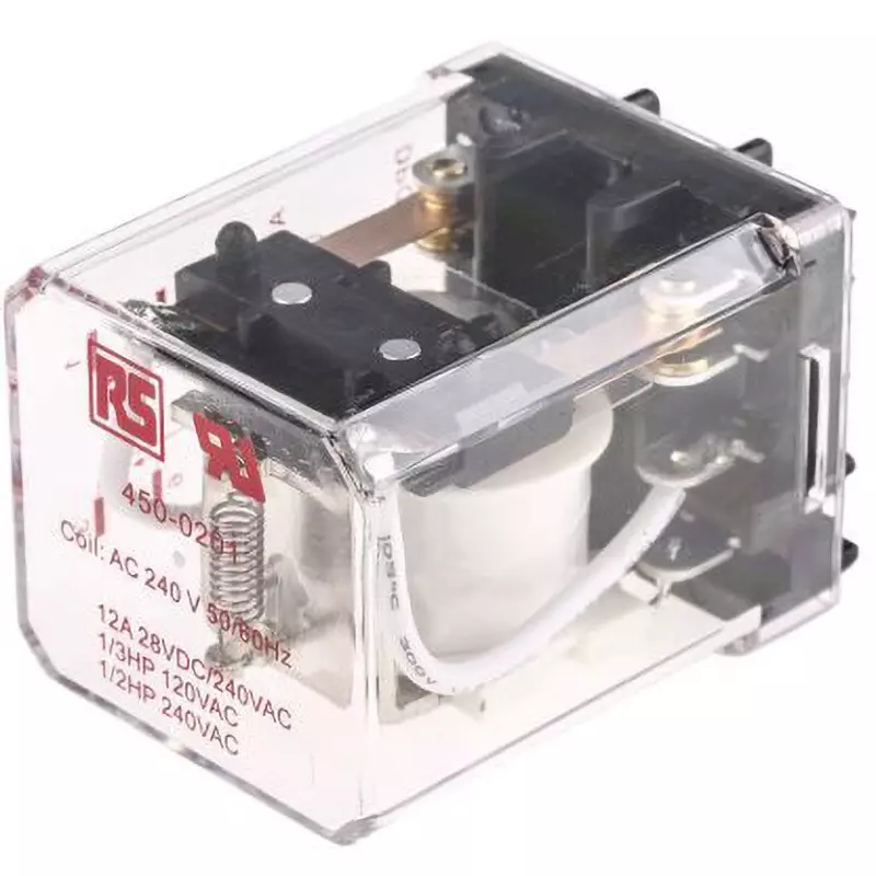 RS PRO Reed Relay PCB Mounting AC 240 V Rated Coil Voltage, 450-0201