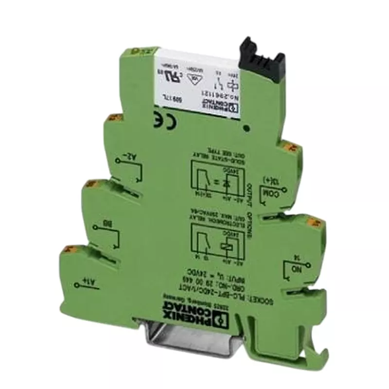 Phoenix Contact Relay Module DIN Rail Mount 1 Form C (SPDT-NO, NC) 50 mA 30 V AC, 36 V DC, 2900314