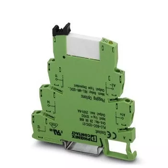 Phoenix Contact Relay Module DIN Rail Mount 1 Form C (SPDT-NO, NC) 6 Amp 250 V AC, 250 V DC, 2966126