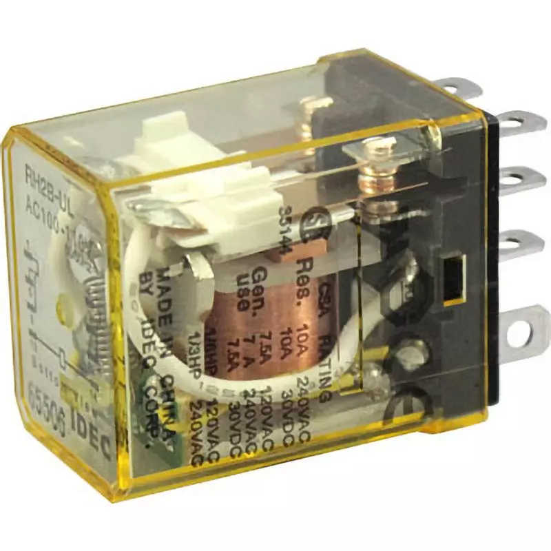 Buy IDEC Rh Type Power Relay Blade Terminal Type 2C Blade Terminal ...