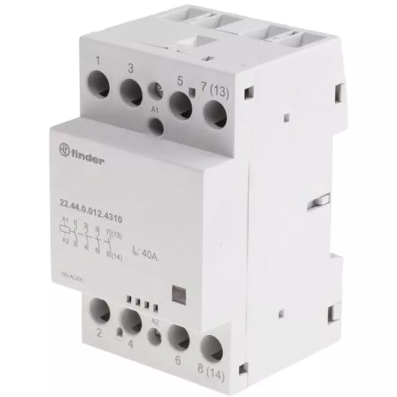 Finder Finder Relay AC/DC12 V Coil Voltage AC/DC12 V Rated Coil Voltage 240 A A Maximum Contact Current, 22.64.0.012.4310